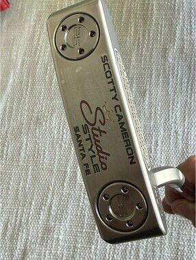 Scotty Cameron Studio Style Santa Fe RH 35” Putter – Fine Milled with Headcover